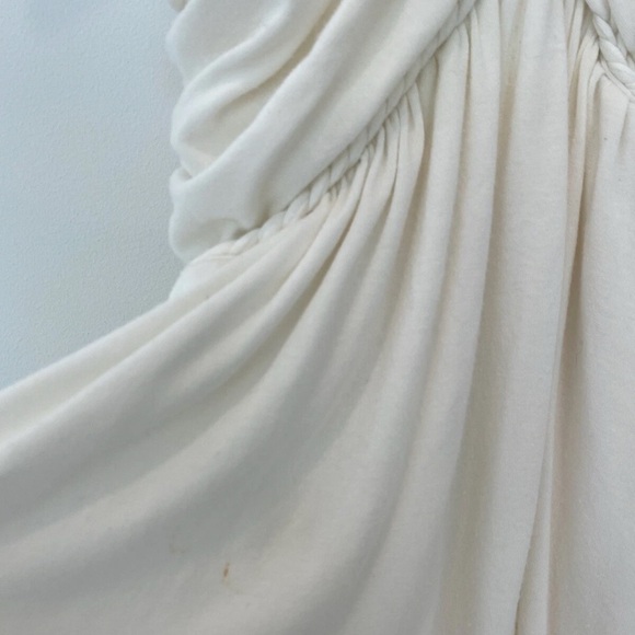 RACHEL PALLY IVORY MODAL SPANDEX DRESS SIZE MEDIUM - Picture 15 of 16